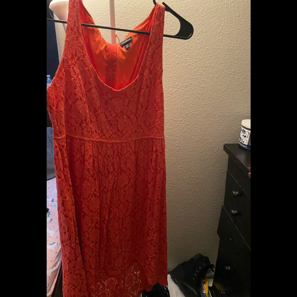 Torrid high low dress